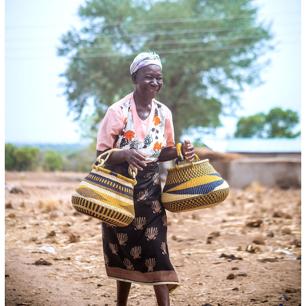 Bell-Shaped Basket / Plant Holder