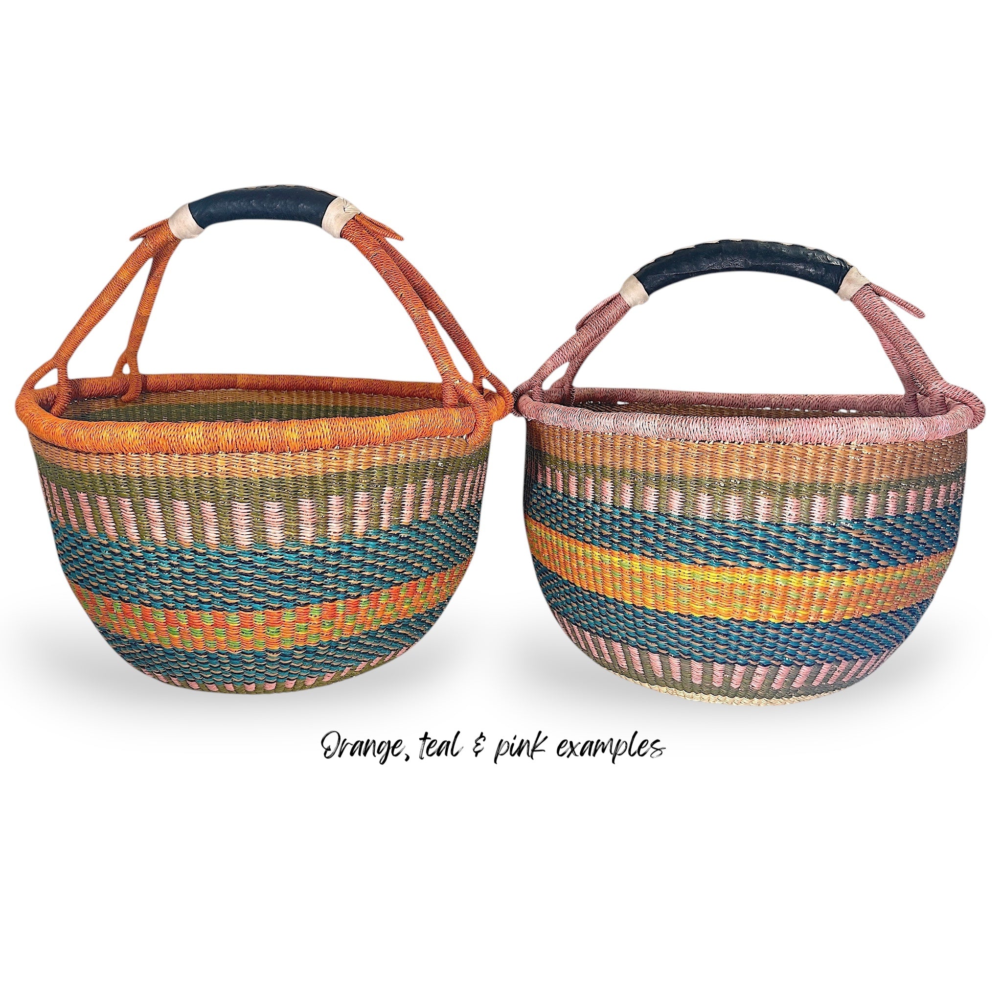 Round Storage Basket – Ti-a Woven Goods