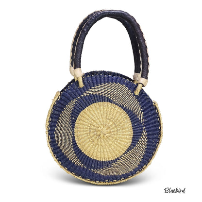 Straw Purse - Round