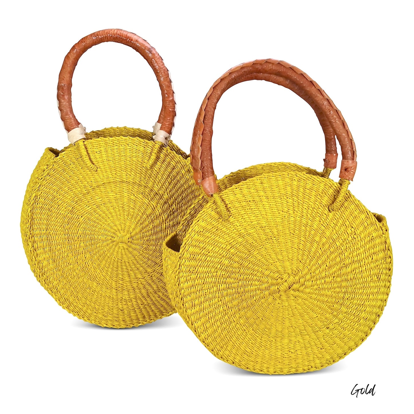 Straw Purse - Round