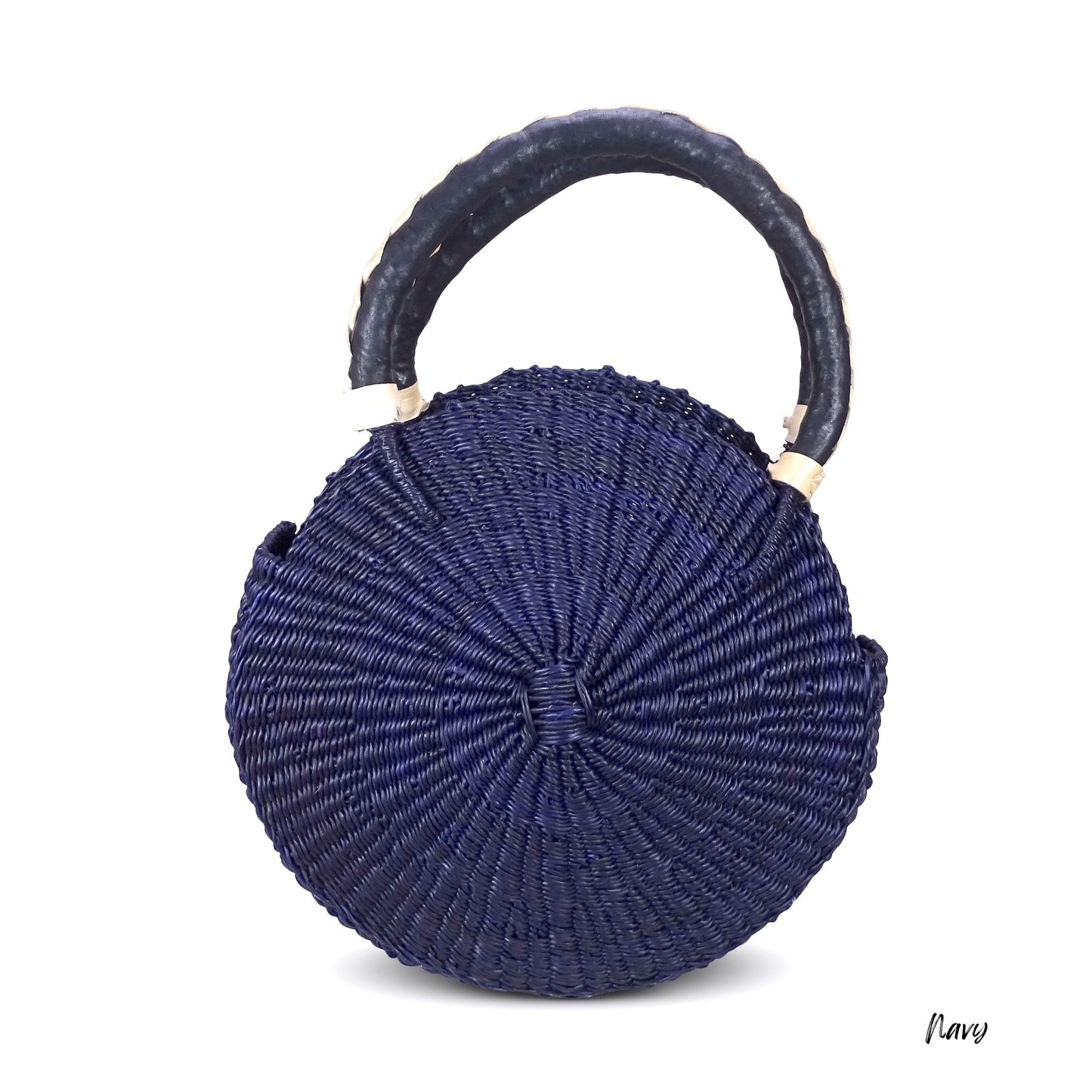 Straw Purse - Round