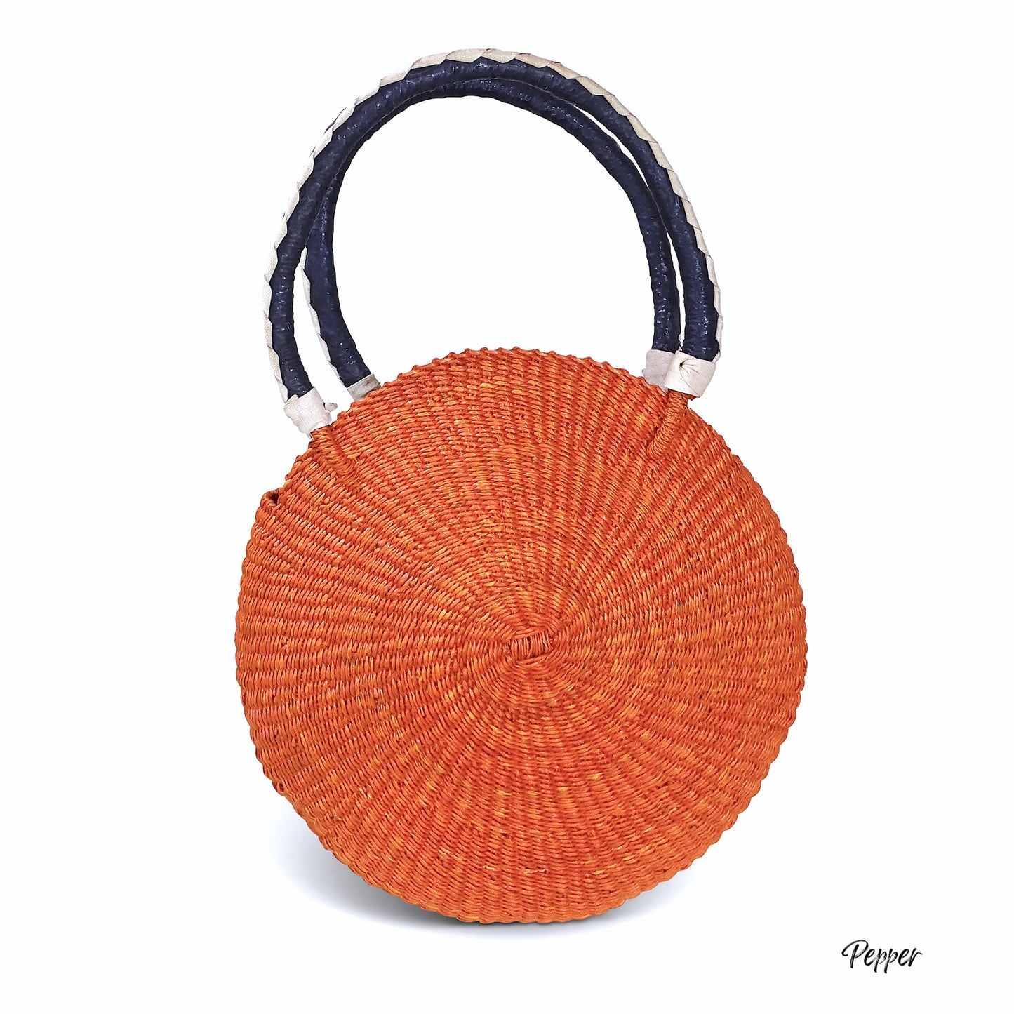 Straw Purse - Round