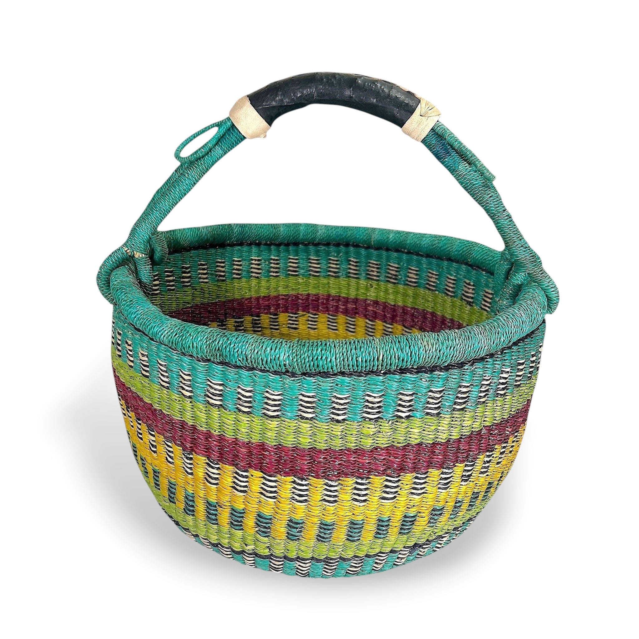 Round Storage Basket – Ti-a Woven Goods