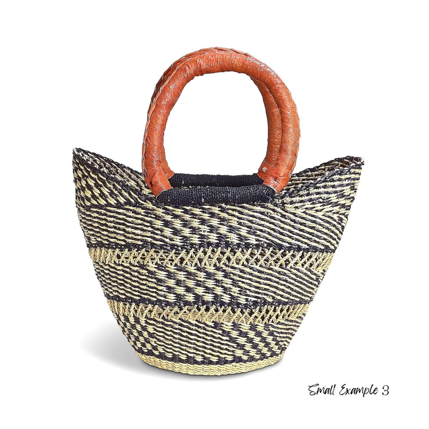 Open Weave Shopper Basket