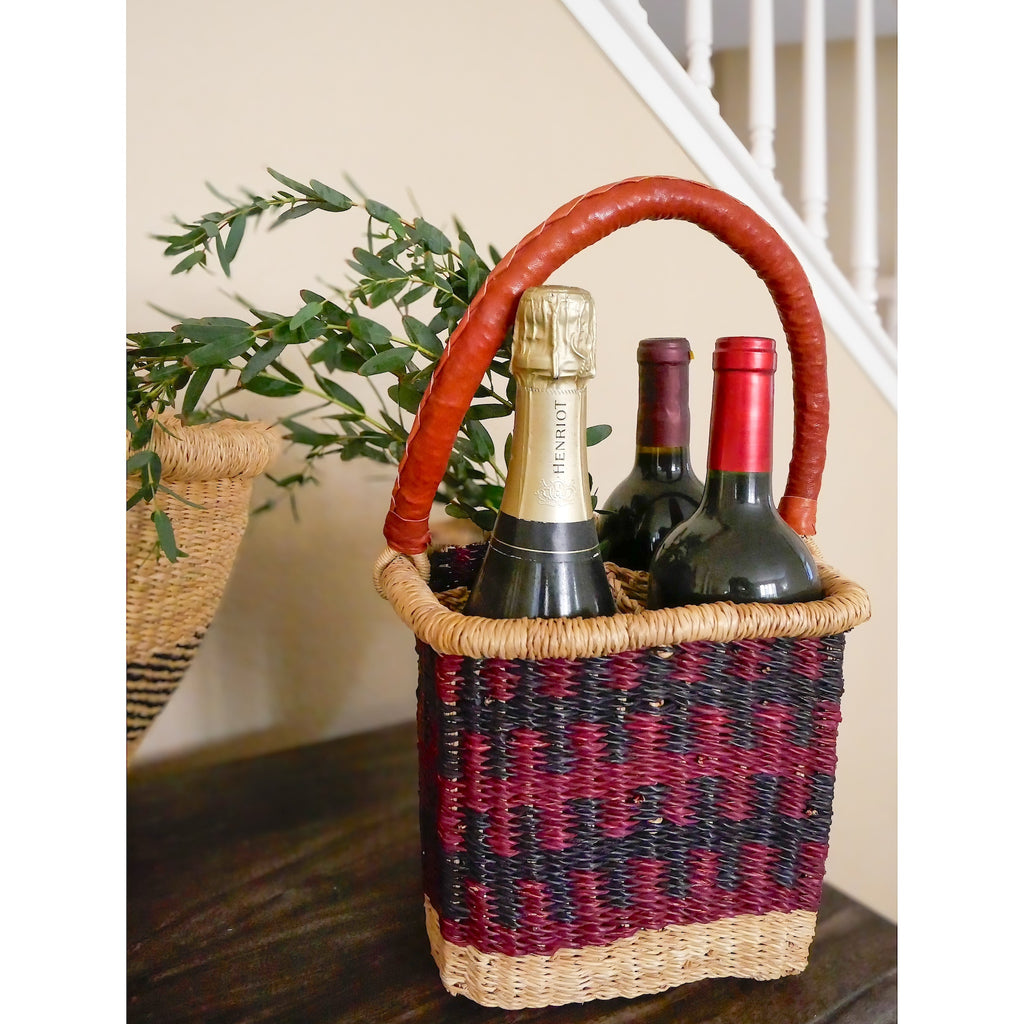 Rustic Wine Caddy
