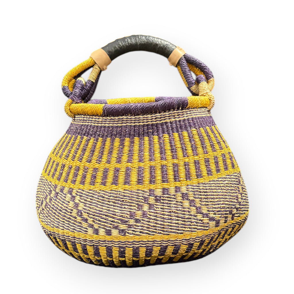Bell-Shaped Basket / Plant Holder (Zero Waste Wovens 🌿)