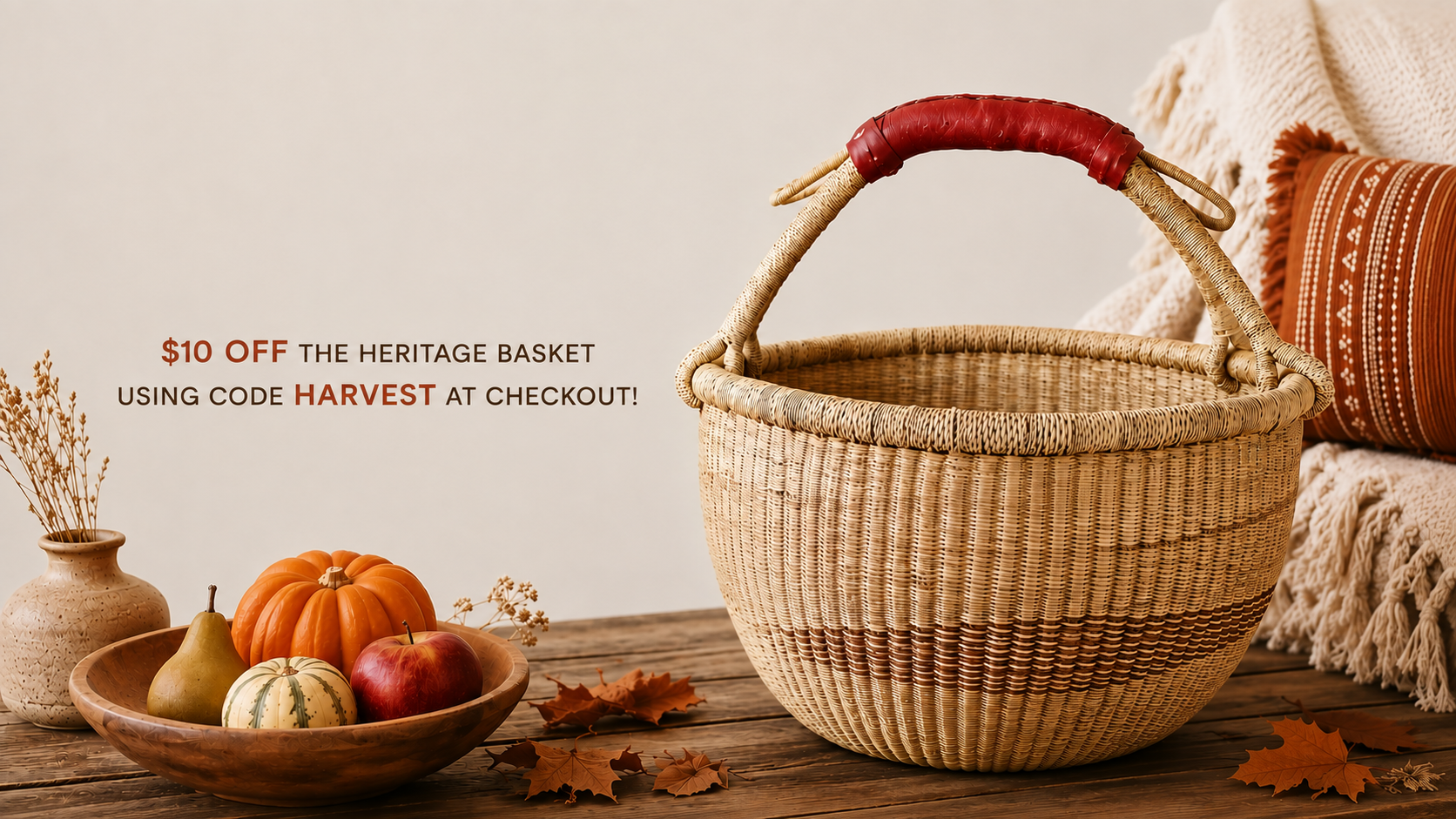 harvest season baskets