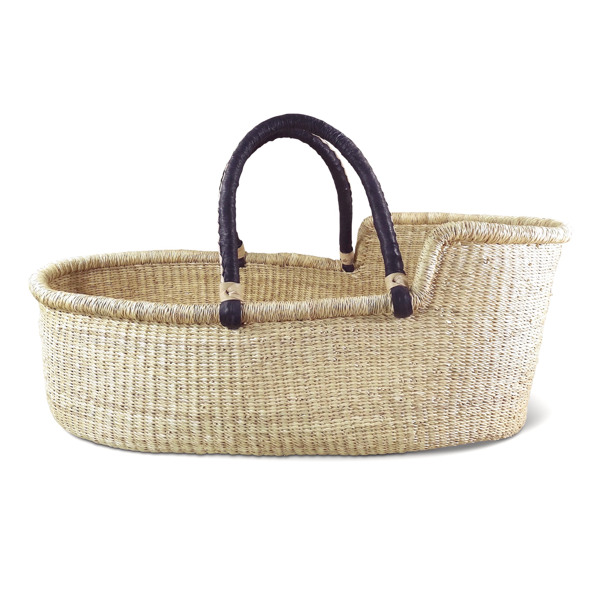 Woven newest Baby Moses Basket Bassinet